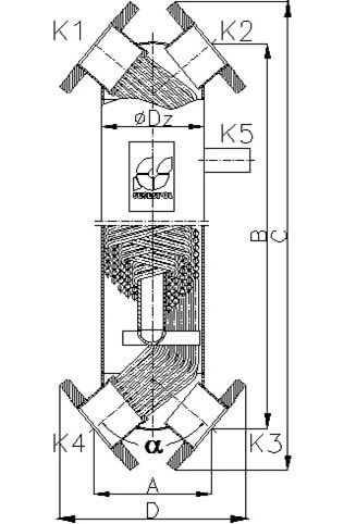 Кожухотрубный теплообменник Secespol JAD X(K) 12.114.08.60