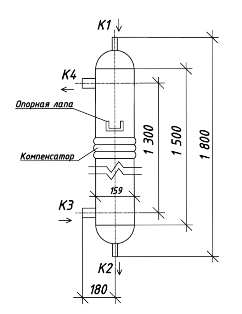 КС-231123 — AISI 321, Ру 6 бар, 4,2 м²