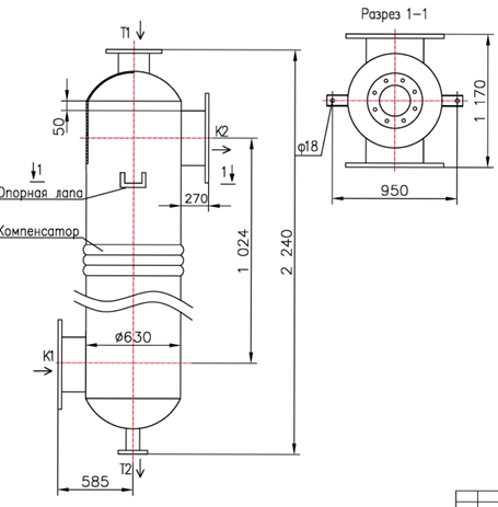 КС 600-1,5СК-8×0,8-94