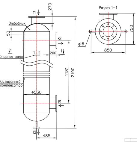 КС 500-1,5СК-8×0,8-66